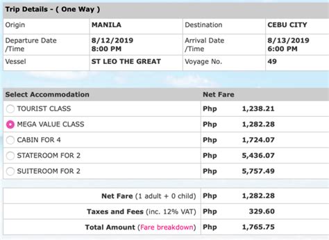 2GO Travel: MANILA TO CORON (Vice versa, Schedule & Fare).